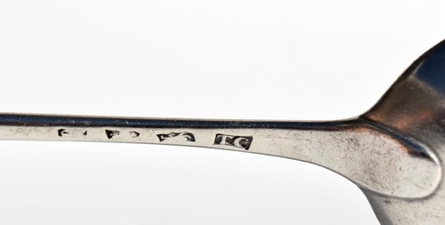1771 THOMAS CHAWNER Sterling Silver Basting Spoon Geo III - Crested Eagle - Picture 16 of 19