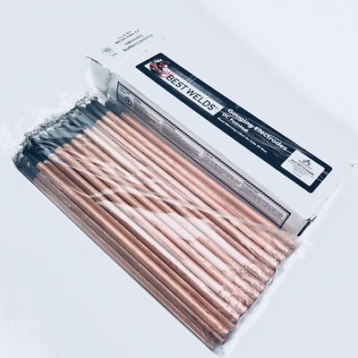 WEST WELDS POINTED GOUGING ELECTRODES DC POINTED 22-063-003X 3/8X12'' (50 PACK)
