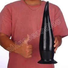 17"*4"Large Huge Realisitc Dildo Dong Giant Thick Butt Plug Anal Dilator Sex Toy