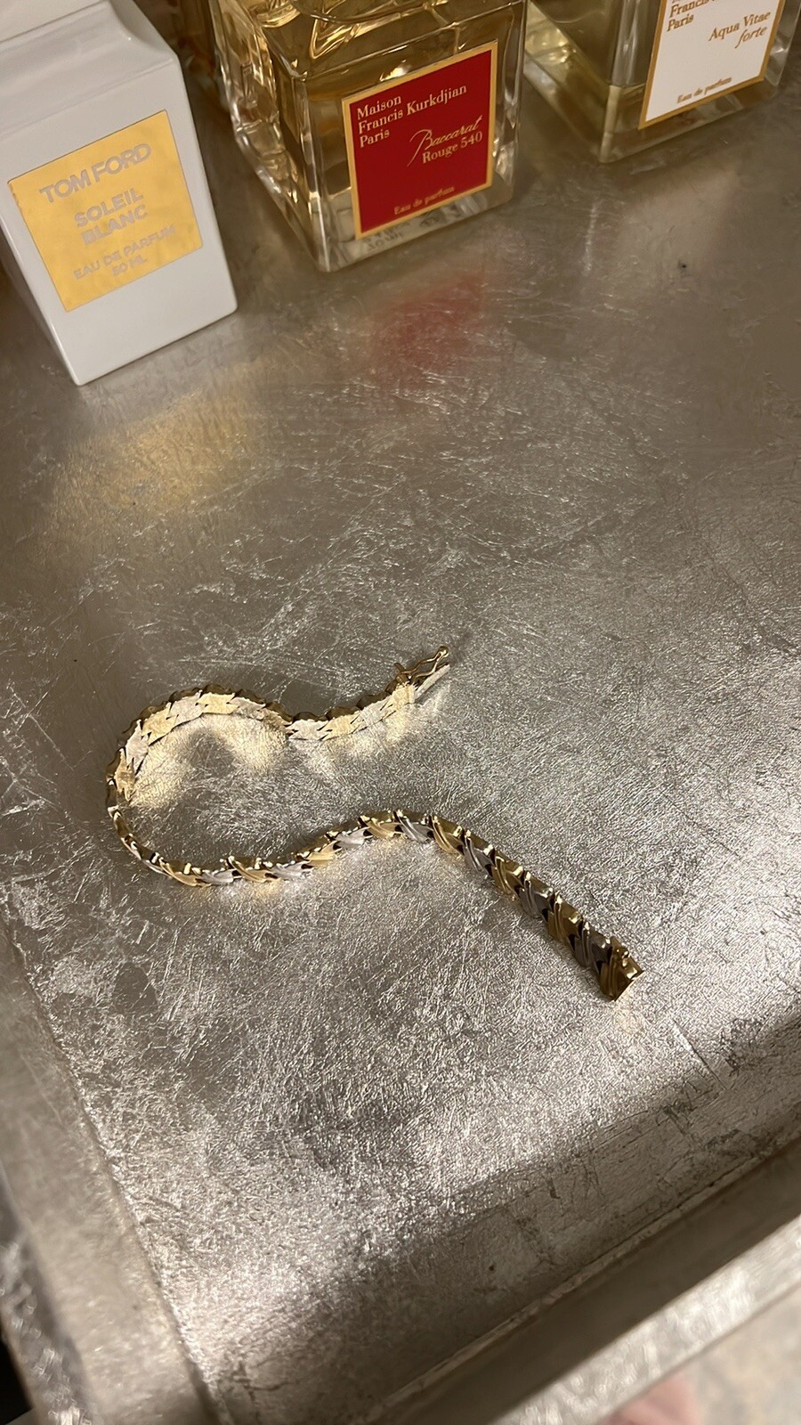 14K Gold Two Tone Womens Bracelet eBay