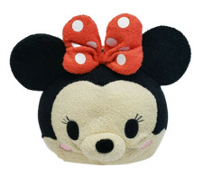 DISNEY TSUM TSUM MINNIE MOUSE RED POLKA DOT OUTFIT STUFFED ANIMAL PLUSH TAG 12"