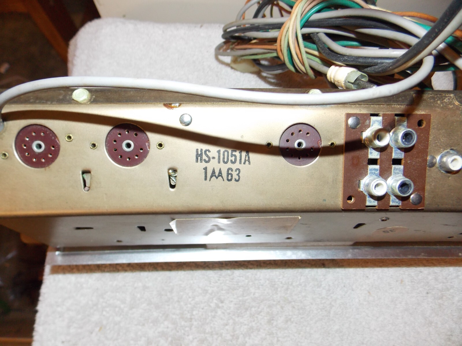 Motorola tube preamplifier HS1051A 12AX7 vintage preamp eBay