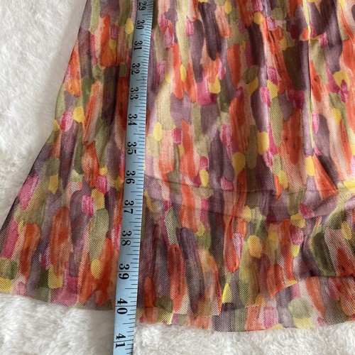 I Le New York Womens Pink And Green Multicolor Sleeveless Dress Size 14 - Picture 7 of 17