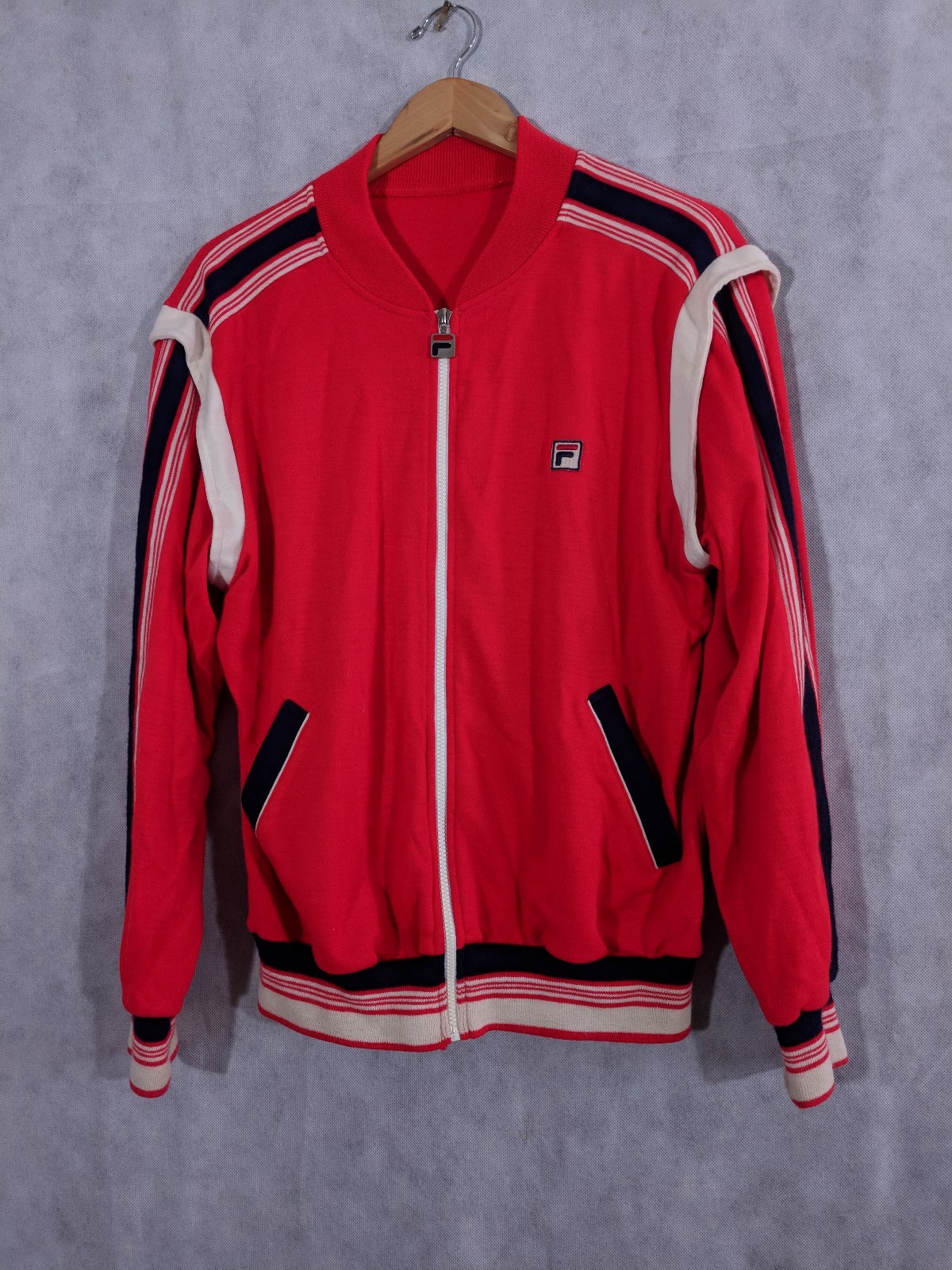 Fila 1970s Vtg Bjorn Borg Era Track Jacket