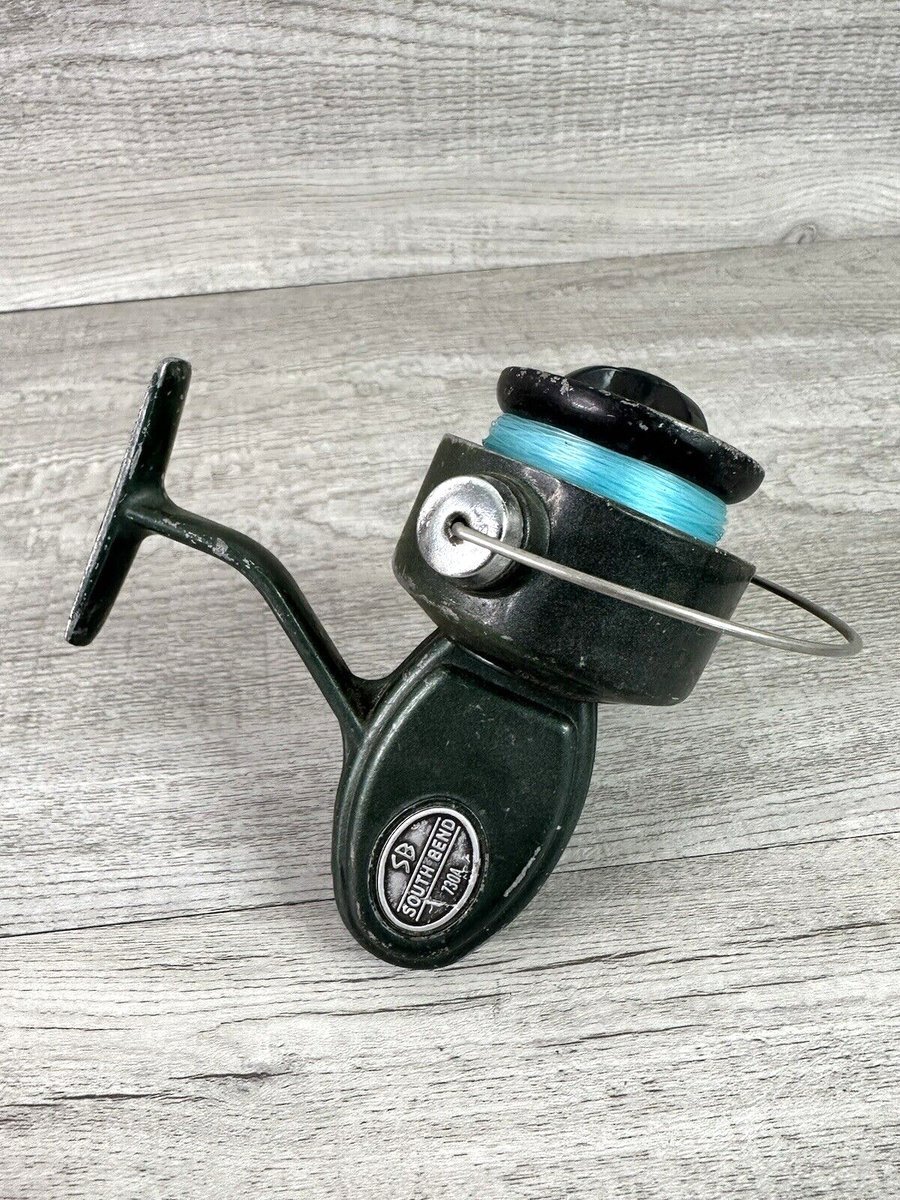 Moulinet de pêche vintage de collection South Bend 730A. État