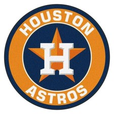 16"x16" Houston Astros Round LED Lighted Sign 3D Vivid Print Neon Beer Lamp Bar