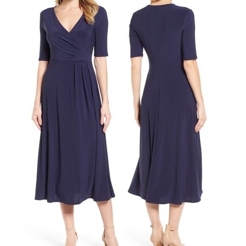 NEW CHAUS NAVY BLUE CAREER FLARE 