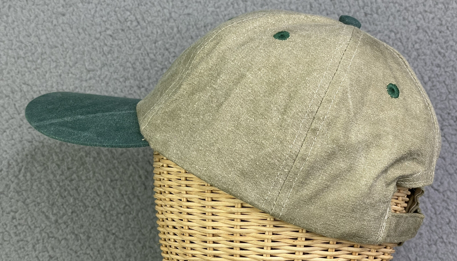 Vintage Guy Harvey Signature Long Bill Fishing Hat Ad… Gem