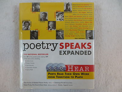Paschen & Mosby POETRY SPEAKS Expanded With 3 Audio Cds Sourcebooks 2007
