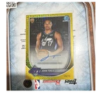 Topps 2025-26 Bowman Chrome John Tonje BCA-JE RC Auto /75 Utah Jazz