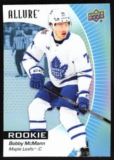 2023-24 Upper Deck Allure Bobby McMann Rookie Toronto Maple Leafs #117