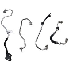 4pc Turbo Coolant Feed Return Line Kit For Mercedes-benz M157 M278 4.7l 5.5l V8