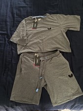 Butterfly Toray Grey Men&rsquo;s Shorts and T-shirt Set - Brand New With Tags Size L