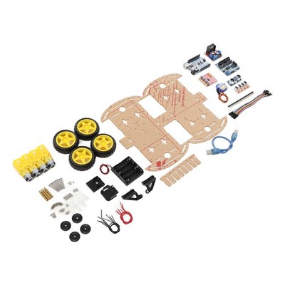 Smart Robot Car Chassis Kit Tracking Motor Robot Smart Car Platform For ...