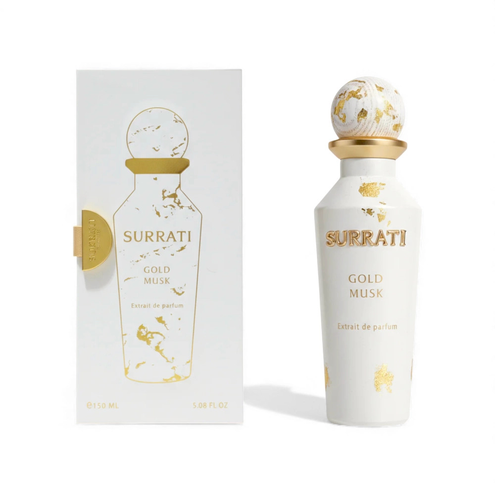 Gold Musk Extrait de Parfum Surrati 150 ml le sillage ambré d'exception - 2