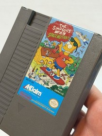 The Simpsons: Bart vs. the Space Mutants (Nintendo NES) - Cleaned & Tested!