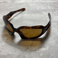 90s OAKLEY Monster Doggle Sunglasses Brown Tortoise Rare Color Vintage Japan