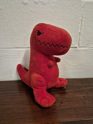 #ad The Big Red Dinosaur Goodie Two Sleeves Plush Toy Stuffed Animal 10” $11.99