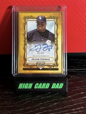 2025 Topps Gilded- Gallery of Gold AUTO Frank Thomas #GOG-FT 33/50