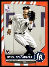 Oswaldo Cabrera 2023 Topps Big League #5 Yankees Insert ? SEE SCAN! FREE SHIP