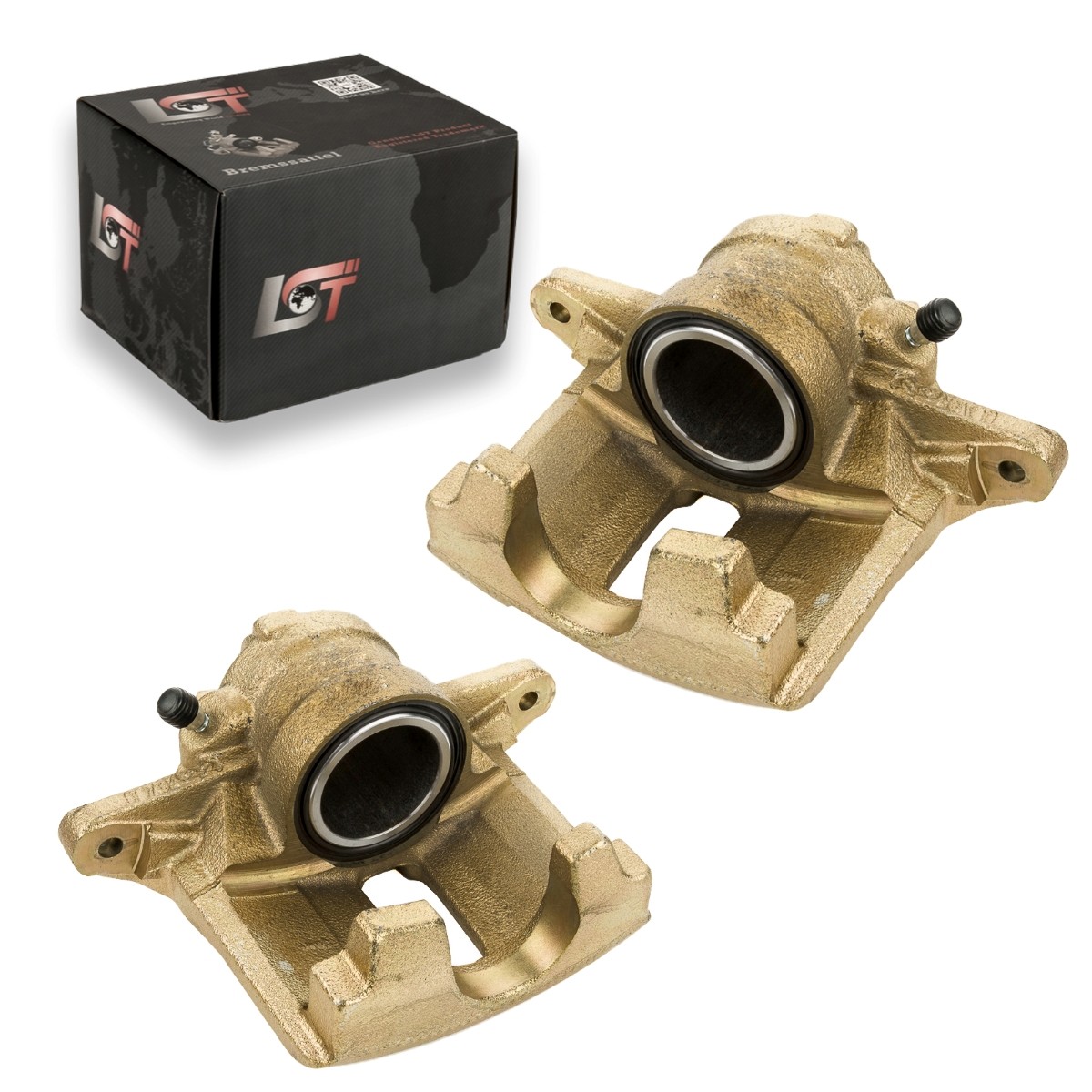 2x Brake Caliper Set Front for PEUGEOT 1007 207 208 301 307