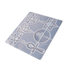 Non-Toxic Soft Silicone Mold Epoxy Casting Kid DIY Tool Making Resin Pendant D