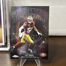 2025 Topps Chrome Football Fred Warner Refractor All Chrome #ACT-20 49ers 