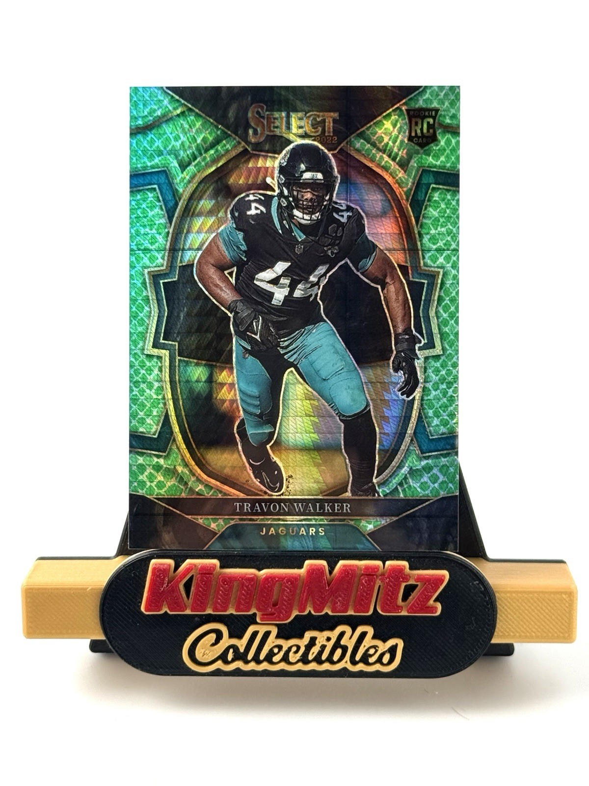 2022 Panini Select TRAVON WALKER Dragon Scale Prizm RC /89 #42 Jacksonville