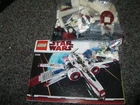 LEGO Star Wars ARC-170 STARFIGHTER Set 8088 Complete w/ Instructions NO BOX
