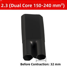 Flexible Medium Wall Thickness Heat Shrink for 2 1 Contraction and Strong Grip