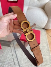 Reversible Salvatore Ferragamo Belt Gancino Mens