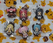 Puella Magi Madoka Magica key chain strap 6 set with box