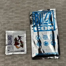 Blizzard Entertainment BlizzCon Badge Icon Pack 2017 & Series 4 Pin Pack SEALED