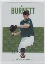 2003 Topps Pristine AJ Burnett #73 0q5