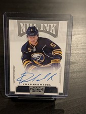 2013-14 Panini Contenders NHL Ink #ICRU Chad Ruhwedel AUTO - Buffalo Sabres