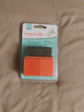 ImpressArt Bridgette Uppercase 3MM Basic Metal Stamps, 27pc