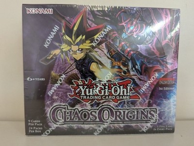 Yu-Gi-Oh Chaos Origins Booster Box 24 Packs Konami English Sealed