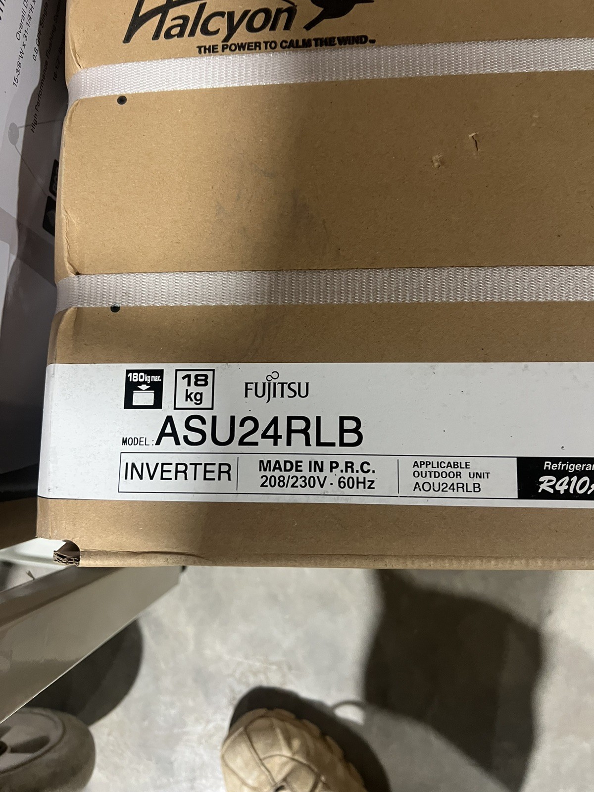 Fujitsu ASU24RLB 2 Tonnen 18 Seer Split Wärmepumpe Wandmontage Innengerät