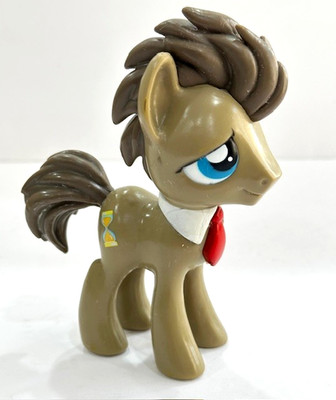 My Little Pony Funko Dr Whooves Vinyl Figure Red Tie A209 Toy 2013 Hasbro Time