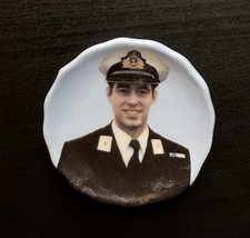 Prince Andrew St. George Fine Bone China England Miniature Tiny Plate