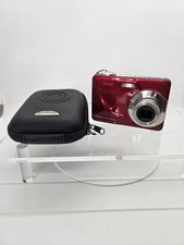 Kodak EasyShare C180 10.2MP Red Digital Camera 3x Optical Zoom Tested/Works READ
