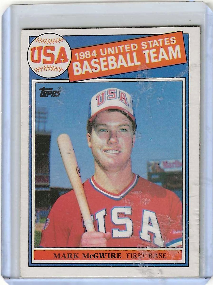 Mark McGwire 1985 Topps Rookie Card #401