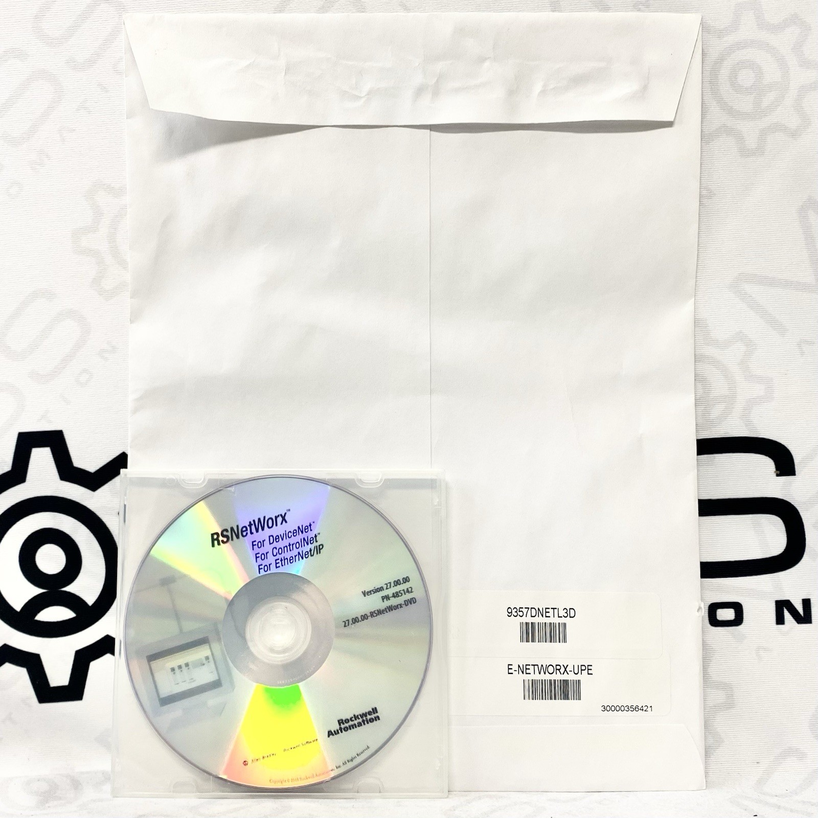 Rockwell 9357-DNETL3 RSNetWorx for Devicenet Software Allen Bradley