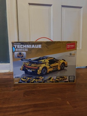 SEMBO BLOCK Technique Sports Car Building Kit