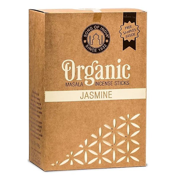 RäUcher Set Masala RäUcherstäBchen Jasmin -- 15 G + RäUcherstäBchenhalter Ohm Sp-image