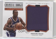2017-18 Panini National Treasures Colossal Rookie Materials 2/99 Davon Reed 5x8