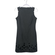 Vintage City Triangles Y2K Sleeveless Butterfly Hem Floral Sheath Dress Size 7
