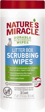 Nature  S Miracle Litter Box Scrubbing Wipes 30Ct