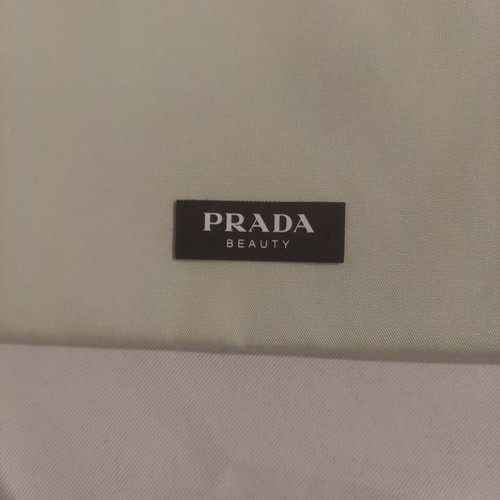 Prada Beauty Womens Mint Green Drawstring Make-Up Pouch NWOT - Picture 4 of 10