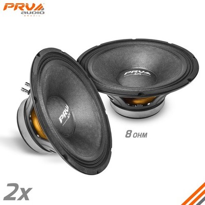 2x PRV Audio 12W800A Midbass ALTO Car Audio 12'' Woofer Speakers 8 Ohm PRO 1600W